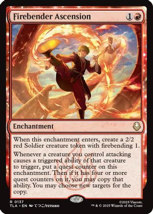 Firebender Ascension (TLA-137) (Foil)