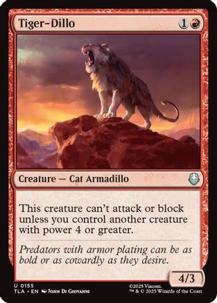 Tiger-Dillo (TLA-155) (Foil)