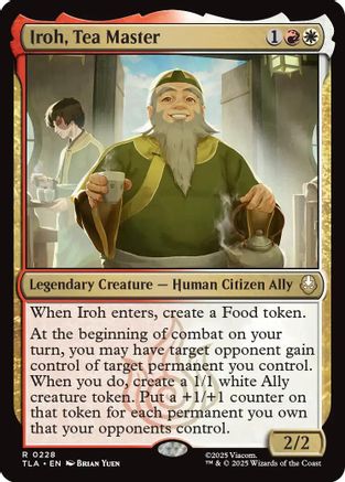 Iroh, Tea Master (TLA-228) (Foil)