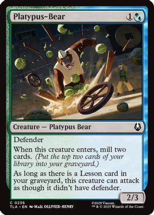 Platypus-Bear (TLA-236) (Foil)