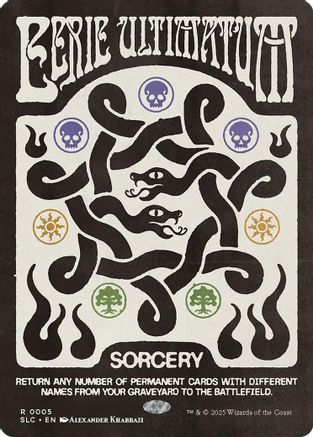Eerie Ultimatum (SLC-005) (Foil)