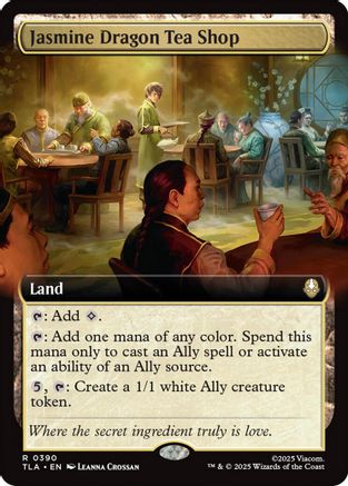 Jasmine Dragon Tea Shop (Extended Art) (TLA-390) (Foil)