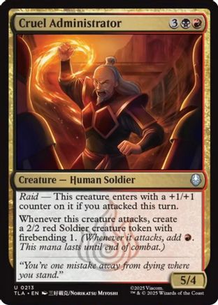 Cruel Administrator (TLA-213) (Foil)