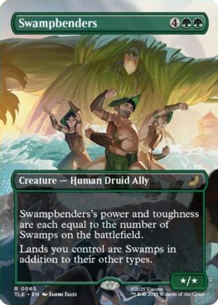 Swampbenders (Borderless) (TLE-065) (Foil)