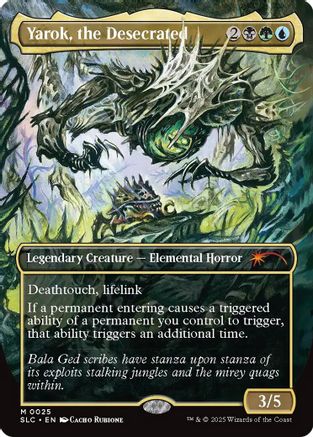 Yarok, the Desecrated (SLC-025) (Foil)