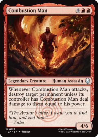 Combustion Man (TLA-127) (Foil)