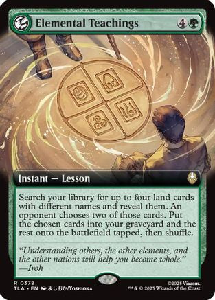 Elemental Teachings (Extended Art) (TLA-378)