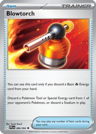 Blowtorch (PFL-086) (Reverse Holofoil)