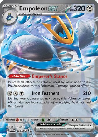 Empoleon ex (PFL-070) (Holofoil)