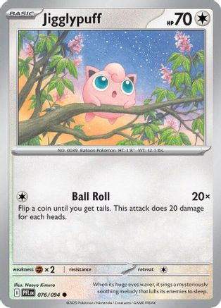 Jigglypuff (PFL-076) (Reverse Holofoil)