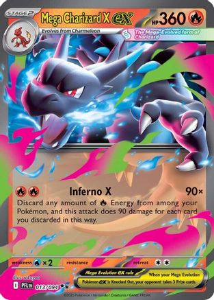 Mega Charizard X ex (PFL-013) (Holofoil)