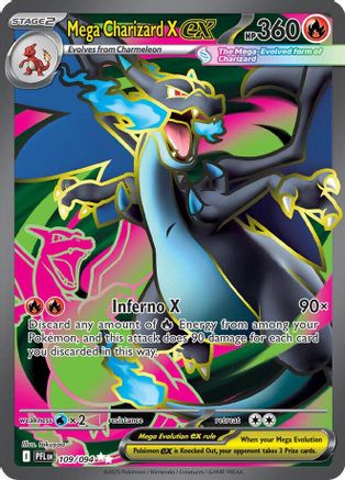 Mega Charizard X ex (PFL-109) (Holofoil)