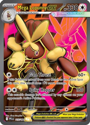 Mega Lopunny ex (PFL-115) (Holofoil)