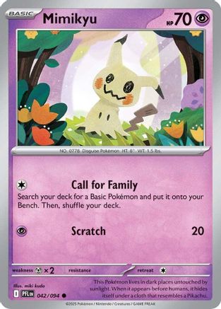 Mimikyu (PFL-042) (Reverse Holofoil)