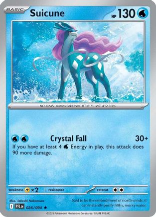 Suicune (PFL-026) (Holofoil)