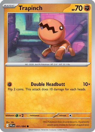 Trapinch (PFL-051) (Reverse Holofoil)