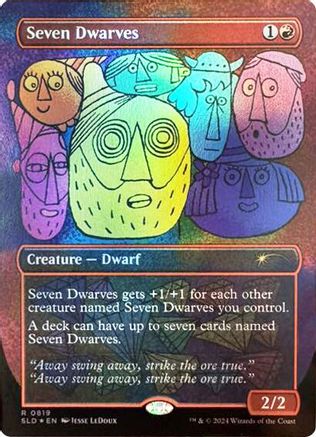Seven Dwarves (0819) (SLD-819) (Foil)