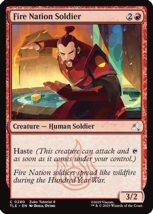 Fire Nation Soldier (0280) (TLE-280)
