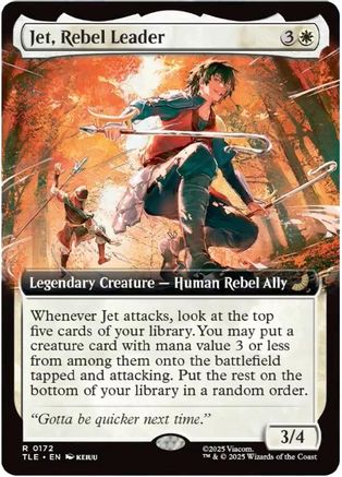 Jet, Rebel Leader (Extended Art) (TLE-172)