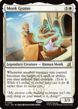 Monk Gyatso (TLE-081) (Foil)