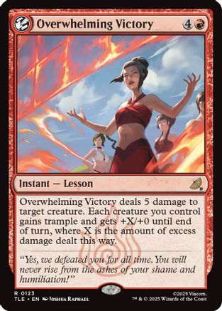 Overwhelming Victory (TLE-123) (Foil)