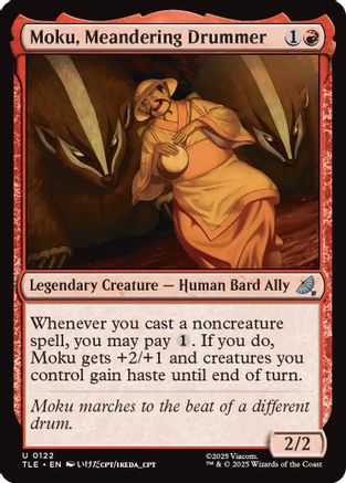 Moku, Meandering Drummer (TLE-122) (Foil)