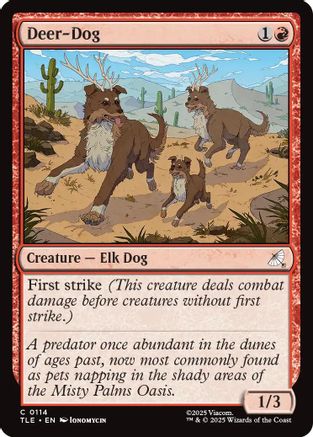 Deer-Dog (TLE-114) (Foil)