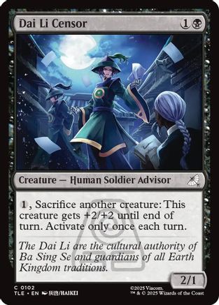 Dai Li Censor (TLE-102) (Foil)