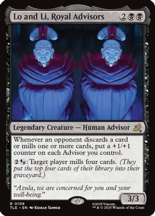 Lo and Li, Royal Advisors (TLE-108) (Foil)