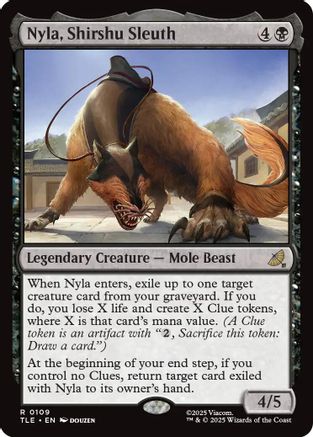 Nyla, Shirshu Sleuth (TLE-109) (Foil)