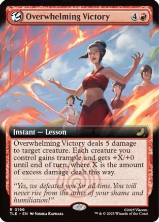 Overwhelming Victory (Extended Art) (TLE-196) (Foil)