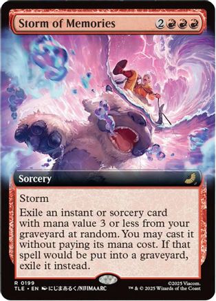 Storm of Memories (Extended Art) (TLE-199) (Foil)