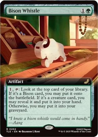 Bison Whistle (Extended Art) (TLE-202)