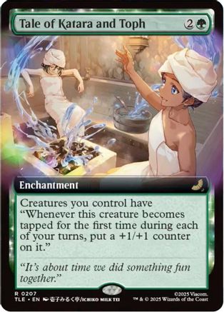 Tale of Katara and Toph (Extended Art) (TLE-207) (Foil)