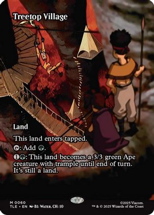 Treetop Village (Borderless) (TLE-060) (Foil)
