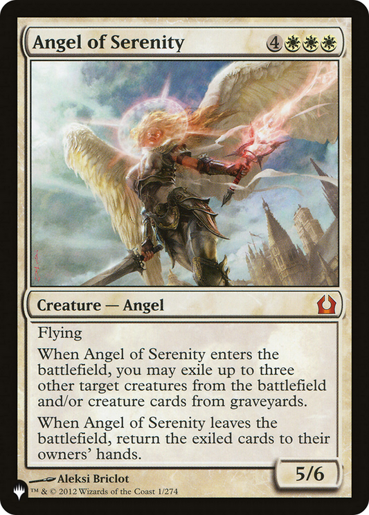 Angel of Serenity (LIST-RTR-1) (Foil)