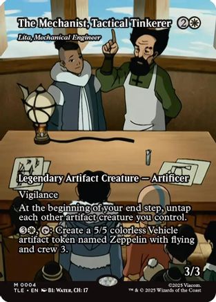 The Mechanist, Tactical Tinkerer - Lita, Mechanical Engineer (Borderless) (TLE-004)