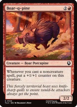 Boar-q-pine (TLA-124) (Foil)