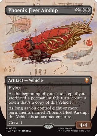 Phoenix Fleet Airship (Borderless) (TLA-323) (Foil)