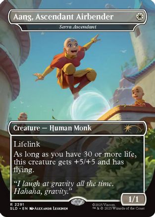 Aang, Ascendant Airbender - Serra Ascendant (SLD-2291)