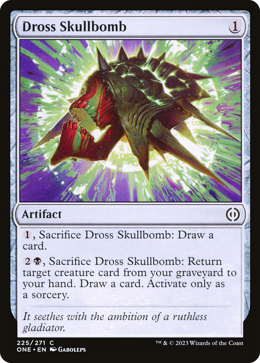 Dross Skullbomb (ONE-225) (Foil)