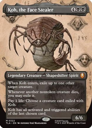 Koh, the Face Stealer (Borderless) (TLA-322)
