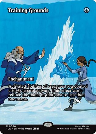 Training Grounds (Borderless) (TLE-020) (Foil)