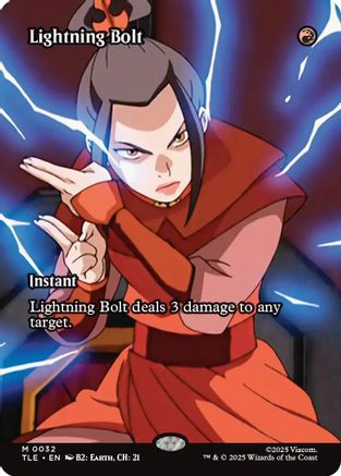Lightning Bolt (Borderless) (TLE-032)