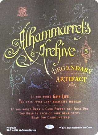 Alhammarret's Archive (SLC-027) (Foil)