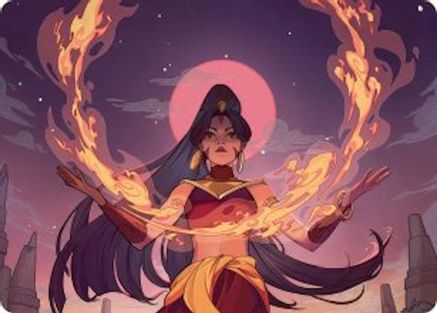 Firebending Student Art Card (ASTLA-044)