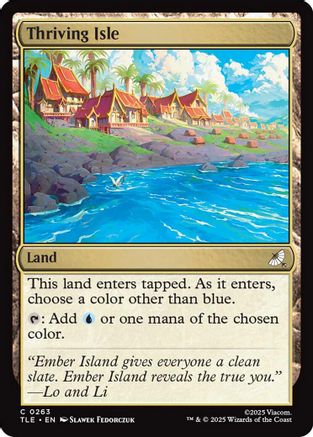 Thriving Isle (TLE-263) (Foil)