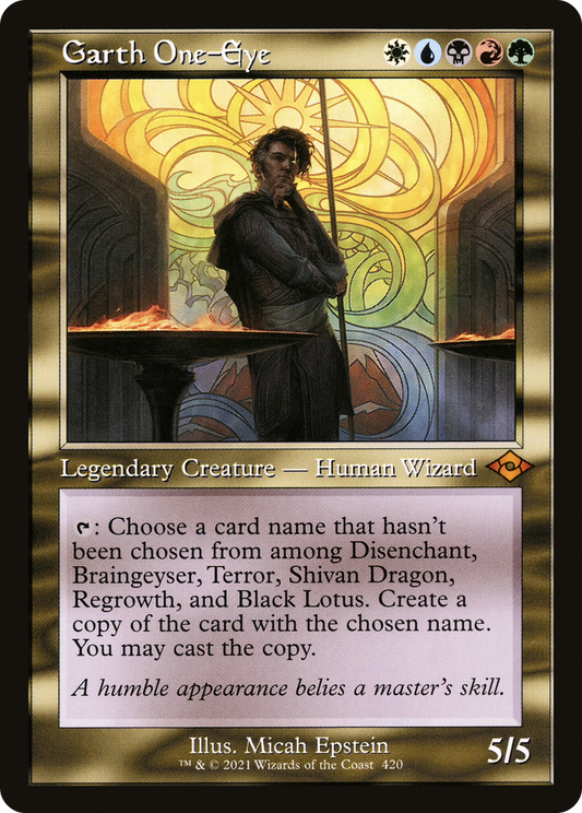 Garth One-Eye (MH2-420) (Etched Foil)
