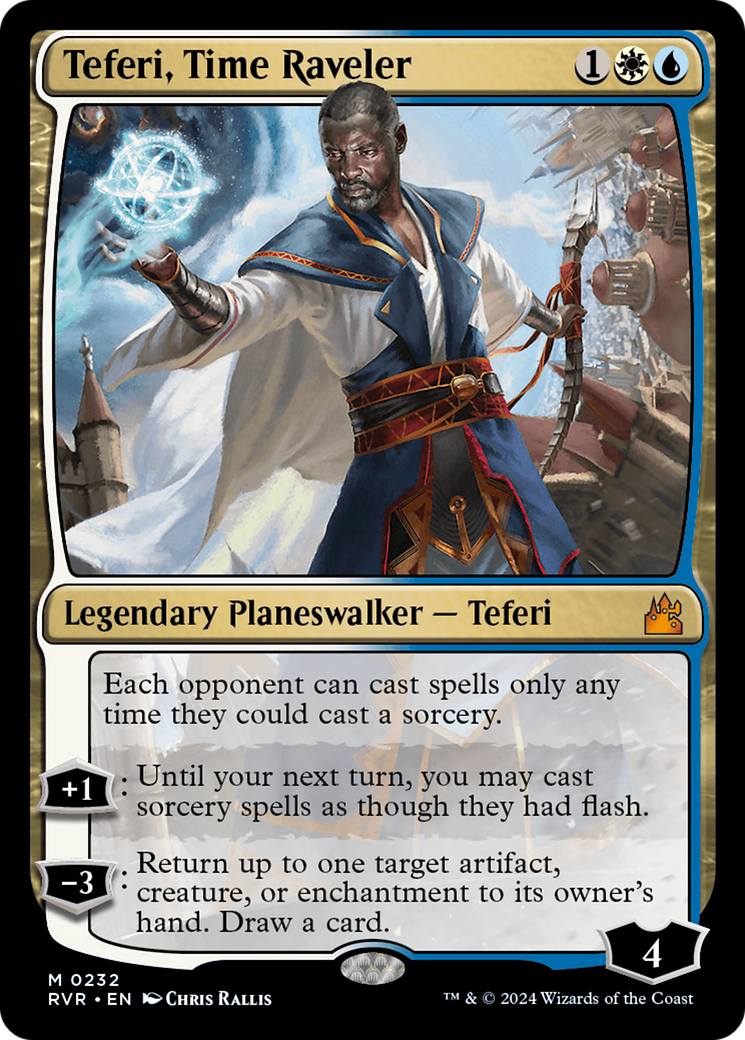 Teferi, Time Raveler (RVR-232) (Foil)