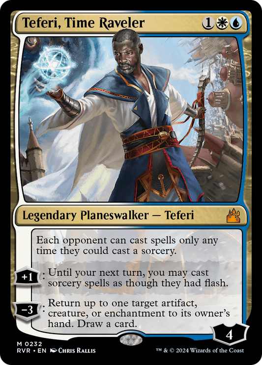 Teferi, Time Raveler (RVR-232) (Foil)